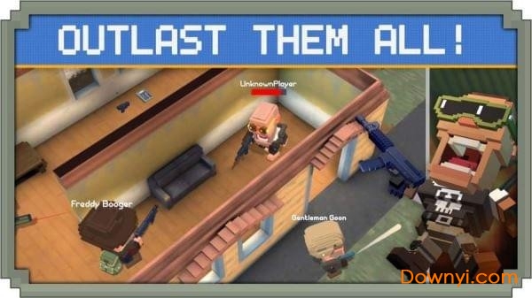 枪击大逃杀无限钻石版(guns royale) 游戏截图
